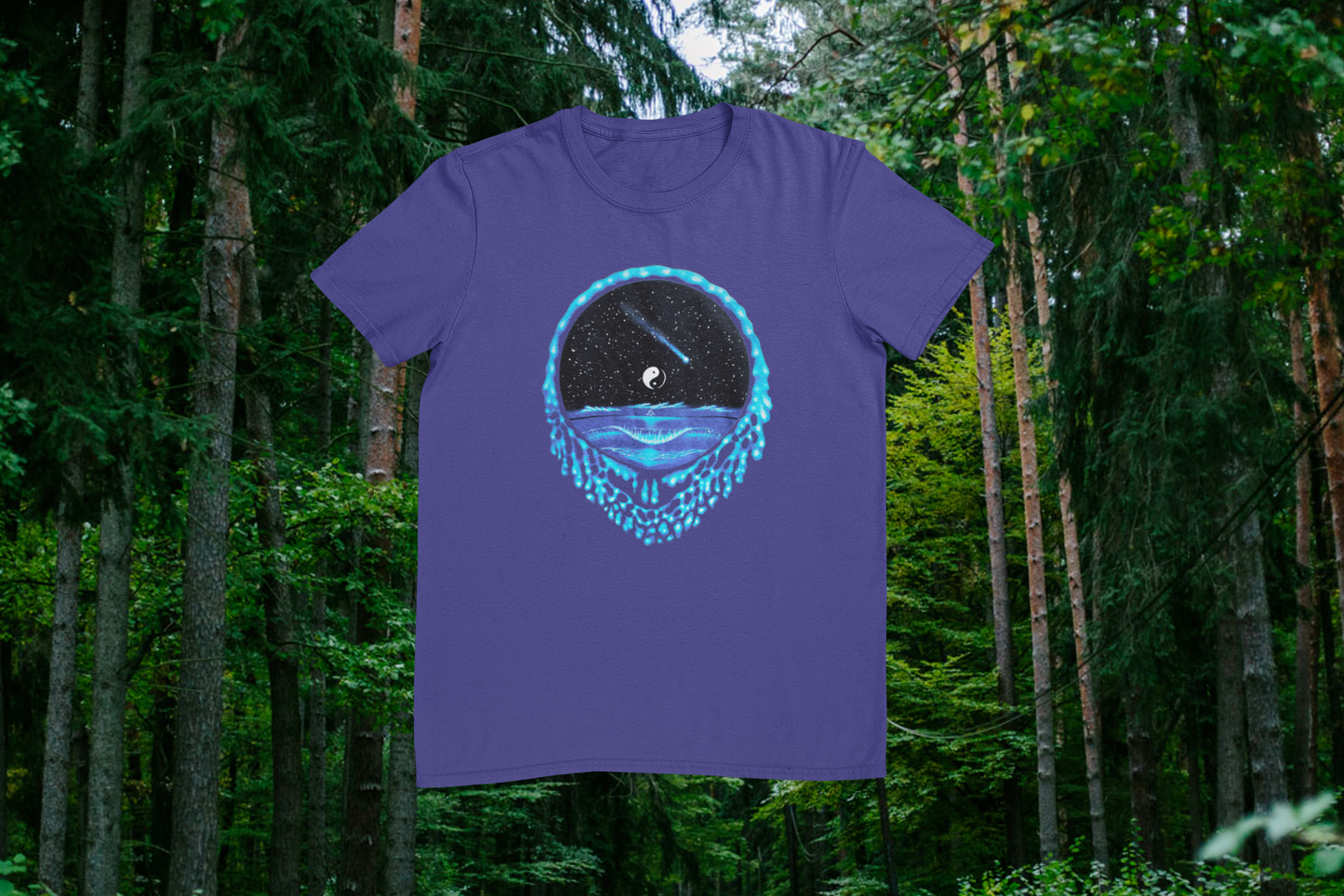 Classic Drippy Face Port & Company T-Shirt