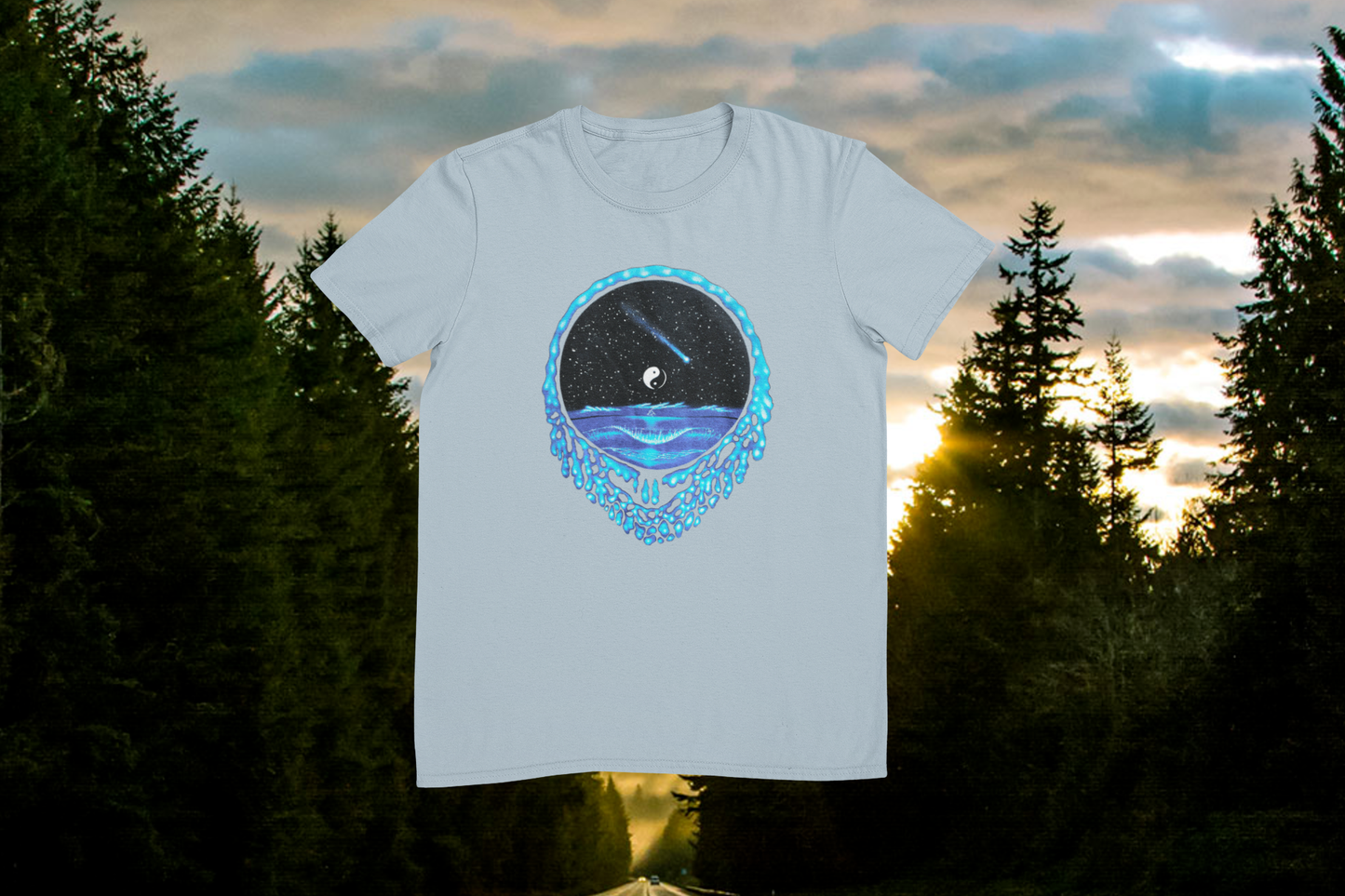 Classic Drippy Face Bella Canvas T-Shirt