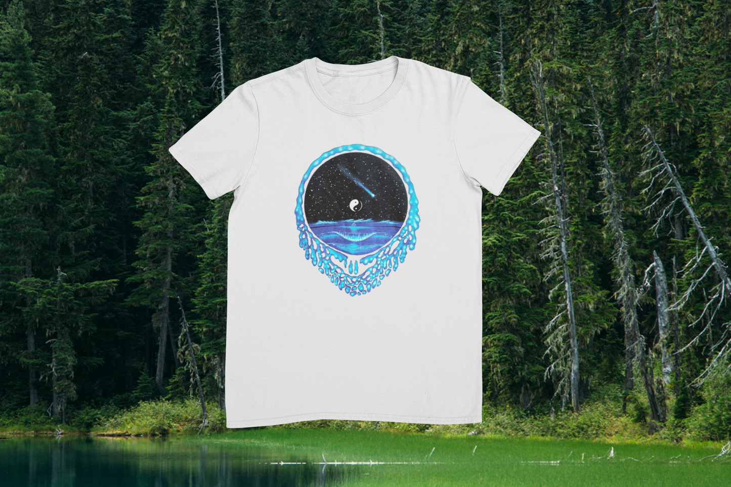 Classic Drippy Face Port & Company T-Shirt