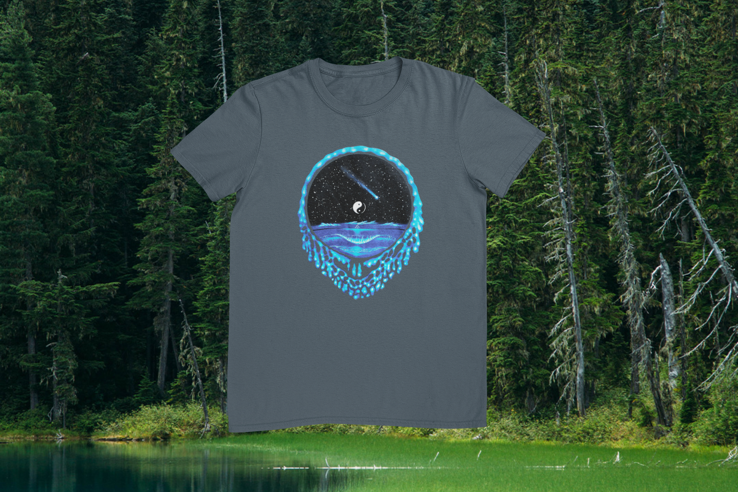 Classic Drippy Face Port & Company T-Shirt