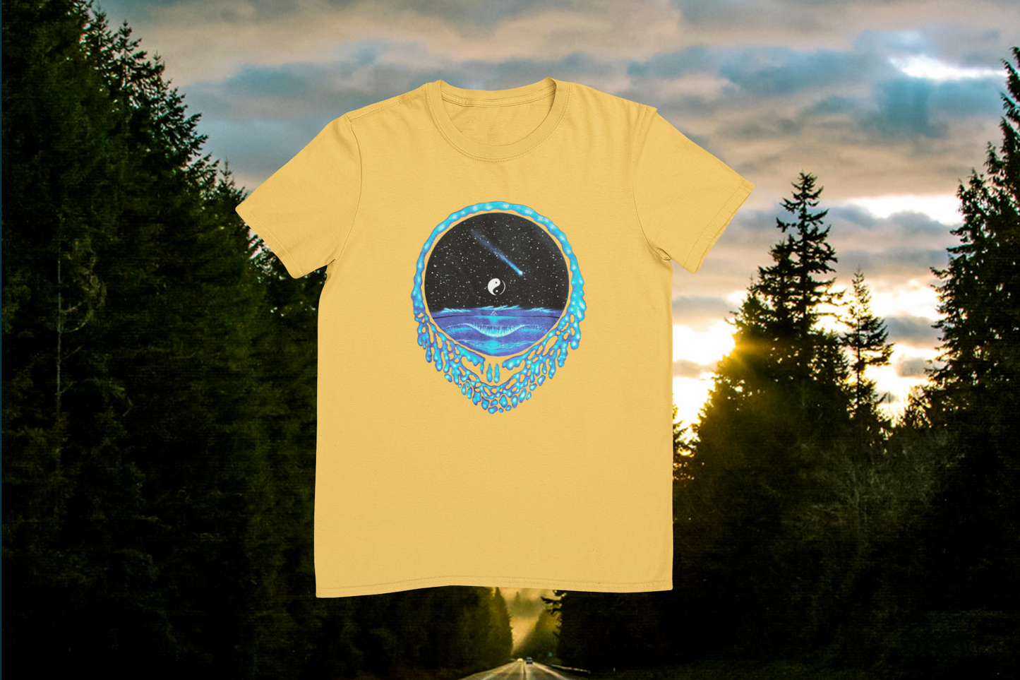 Classic Drippy Face Port & Company T-Shirt