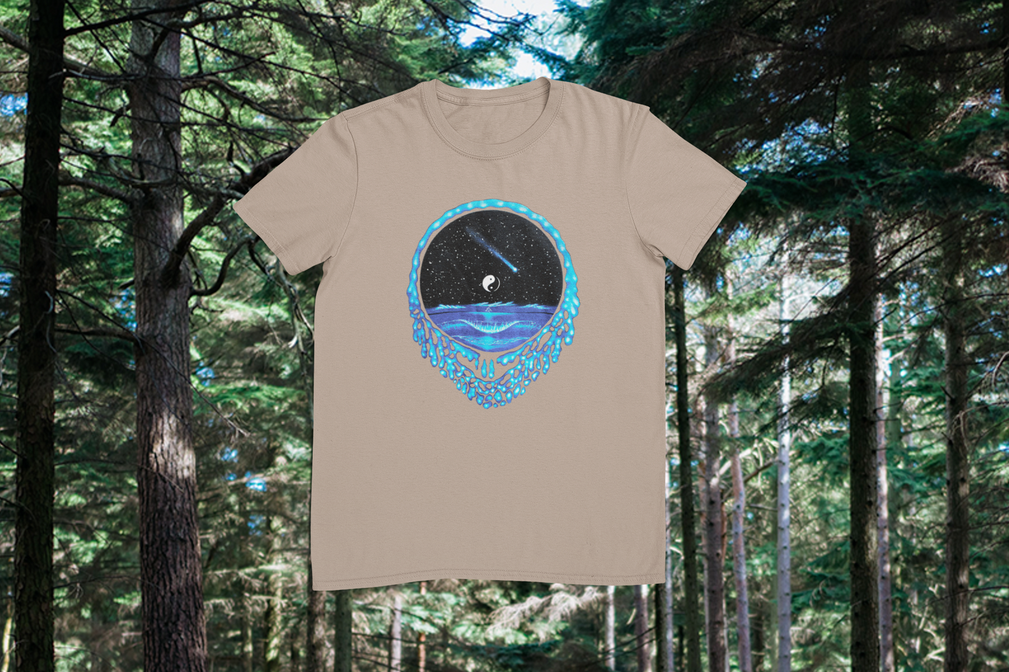 Classic Drippy Face Port & Company T-Shirt