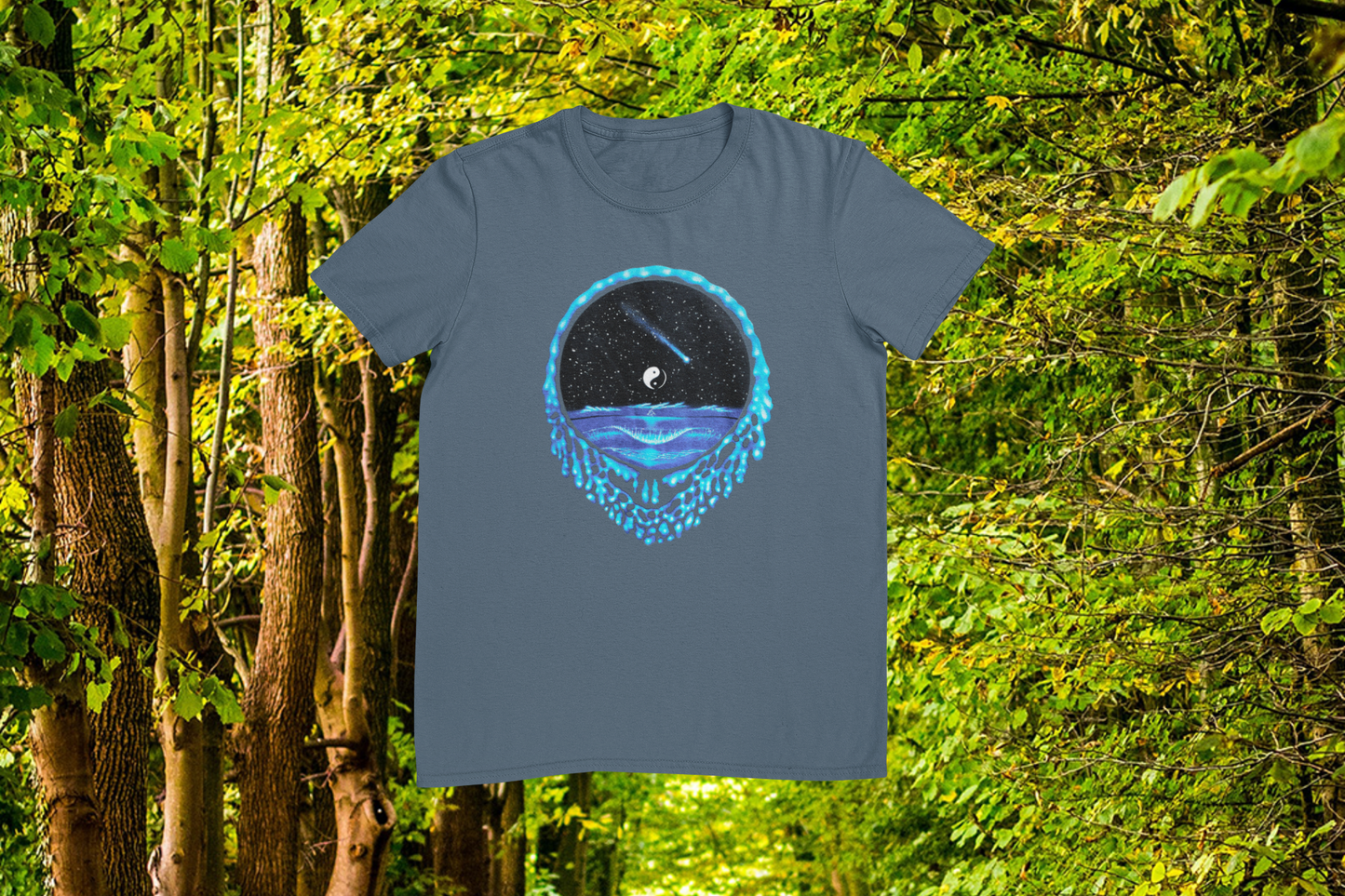 Classic Drippy Face Port & Company T-Shirt
